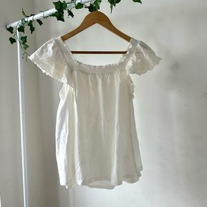 Polo by Ralph Lauren White Kids Blouse